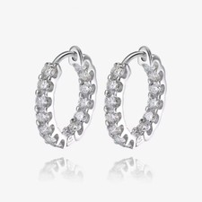 Orecchini Huggie cerchio