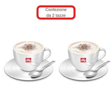 Illy set 2 tazze da cappuccino