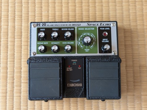 Boss space echo effects - re-20,
