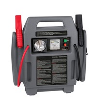 POWER STATION STARTER 4 IN 1 COMPRESSORE E AVVIATORE PORTATILE AUTOMOBILI 12 ...