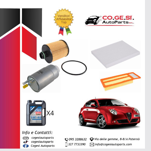 Kit tagliando filtri - kit,