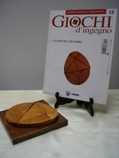 Giochi d'ingegno in legno 13 - Fabbri Ed. 2004 + fascicolo - L'Uovo Di Colombo