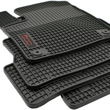 Tappetini in gomma logo adatti