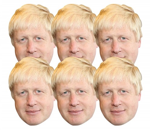 Maschere viso boris johnson - viso,