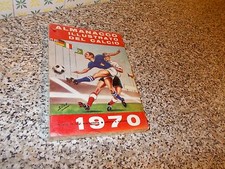 ALMANACCO ILLUSTRATO DEL CALCIO 1970 CARCANO SIGILLATO/BLISTERATO MINT NO PANINI