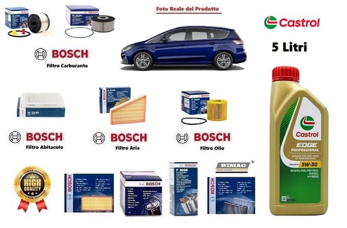 Kit filtri tagliando bosch - filtri, +