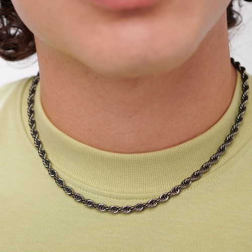 Collana uomo acciaio - uomo, sagapo