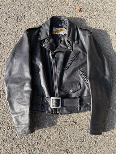 Giacca pelle uomo schott - giacca,