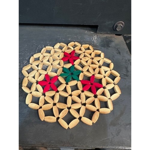 Copriletto vintage legno - copriletto,