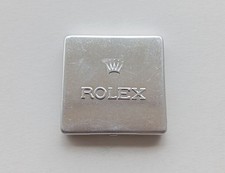 ROLEX Box Scatola Scatolina Service in alluminio - cm 4,5 x 4,5
