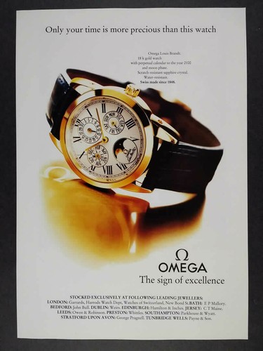 Orologio omega louis brandt - louis,