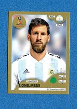 (P3) WC RUSSIA 2018 GOLD Panini- Figurina-Sticker n. 288 - MESSI - ARGENTINA