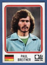 SCUDETTO CALCIATORI PANINI MUNCHEN 74 - RECUPERO - N.88 BREITNER - DEUTSCHLAND