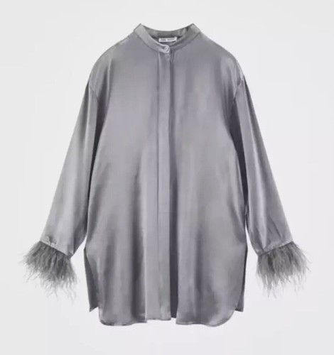 Zara nuova camicia donna raso - nuova,