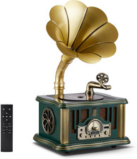 Lettore CD stile grammofono