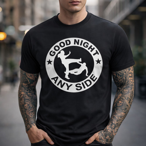 Maglietta good night any side - good,