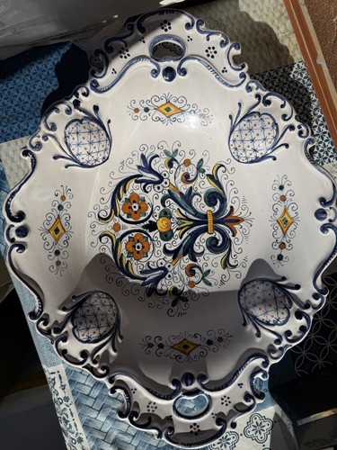 Centrotavola ceramica deruta - centrotavola,
