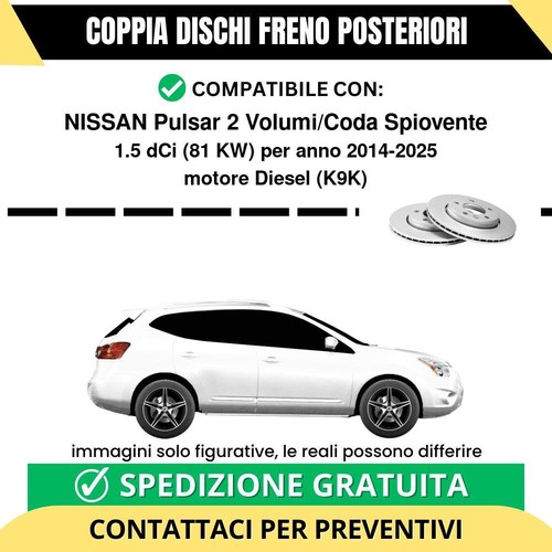 Coppia dischi freno posteriori - coppia,