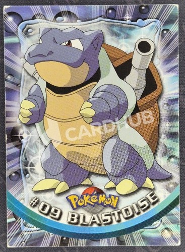Carta pokemon topps blastoise - carta,