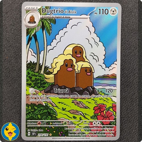 Dugtrio alola 208 - dugtrio, di