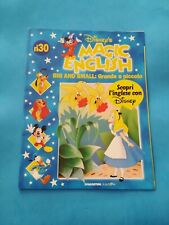 FASCICOLO MAGIC ENGLISH IMPARARE L'INGLESE DA COLLEZIONE NUMERO 30 DISNEY - (77)