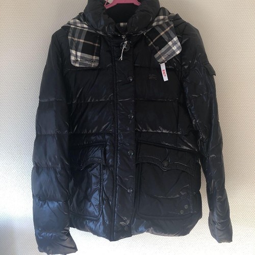 Giubbotto piumino burberry blu - giubbotto,