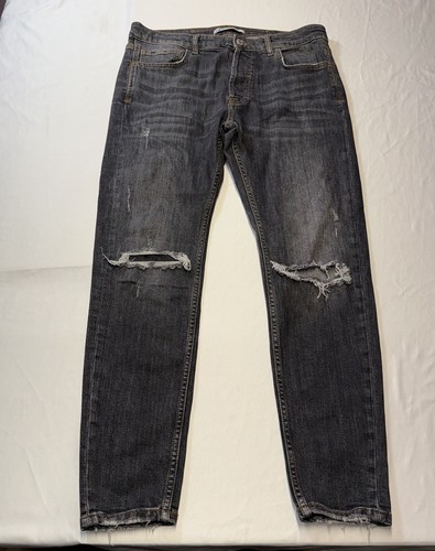 Jeans uomo zara invecchiato - uomo,