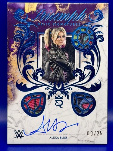Alexa bliss 2025 topps royalty - 2025,
