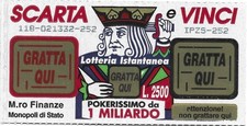 GRATTA E VINCI SCARTA E VINCI