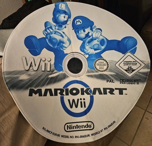 Tappeto disco mario kart wii - tappeto,