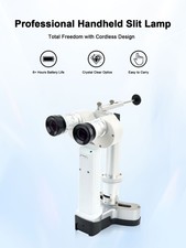 Lampada a fessura portatile binocolo led microscopio chirurgico a batteria