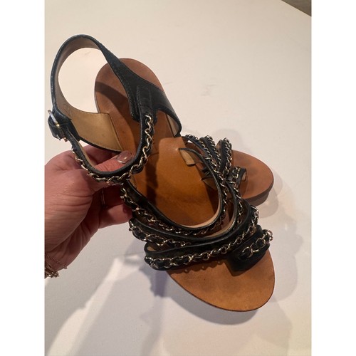 Chanel sandali bassi pelle - sandali,