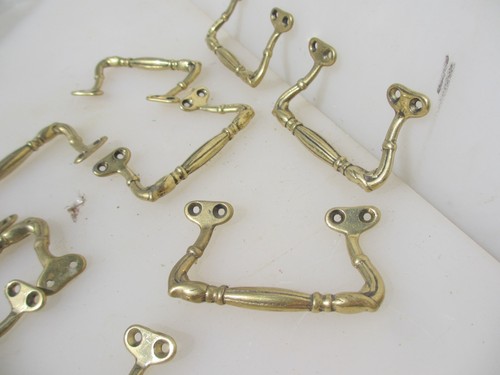 Alzacristalli vintage ottone