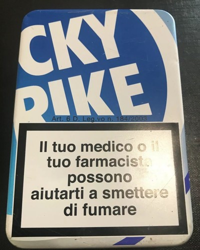 Scatola lucky strike in - ,