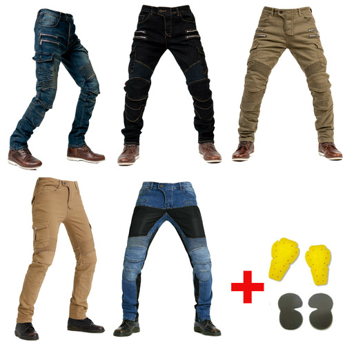 Pantaloni moto uomo - pantaloni, jeans