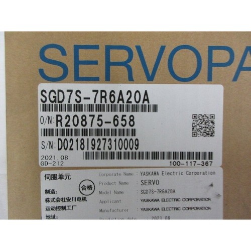 Yaskawa sgd7s 7r6a20a - yaskawa, sgd7s-7r6a20a