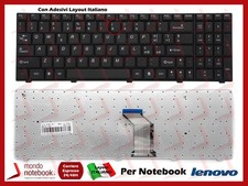 Tastiera Notebook Lenovo 3000 Series G560 G560E G565 (VERSIONE 2) Con Adesivi La