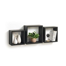 Modul'Home 6RAN789BC - Mensole a cubo, in MDF, 11,8 x 30 x 30 cm, pannello MDF, 