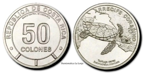Costa rica colones - 50,