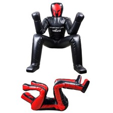 Manichino in vinile autodifesa MMA BJJ Wrestling Grappling Judo UFC non riempito VBUSA