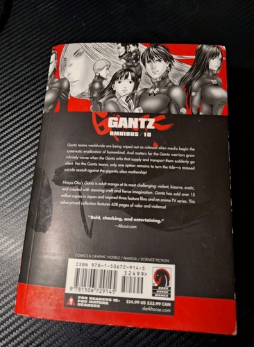 Gantz omnibus volume - omnibus, 10