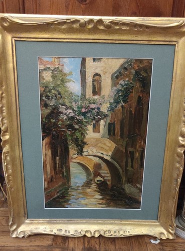 Dipinto olio scorcio - dipinto,