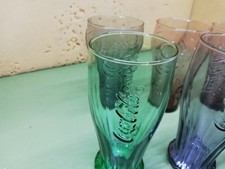 Set bicchieri vintage in vetro