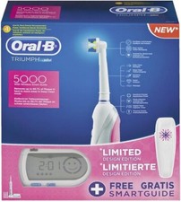 SPAZZOLINO ELETTRONICO BRAUN  TRIUMPH 5000 SMART GUIDE, BIANCO