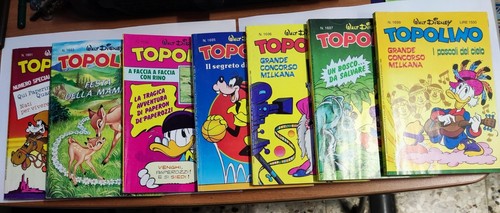 Lotto fumetti topolino - lotto, 7