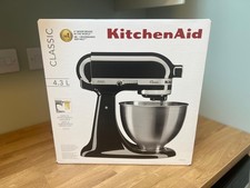 KitchenAid Classic Miscelatore con Supporto a Testa Inclinabile 4,3L Onice Nero Nuovo Sigillato
