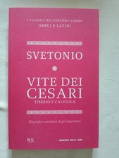 SVETONIO - VITE DEI CESARI -