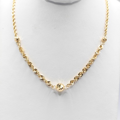 Collana oro 18kt 750 - collana, massiccia