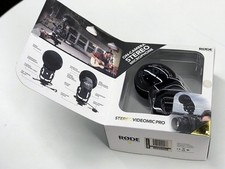 Rode Stereo Videomic Pro SVM Microfono Shotgun Di Alta Qualità Usato