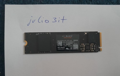 Ssd nvme 500gb black - 500gb, sn7100